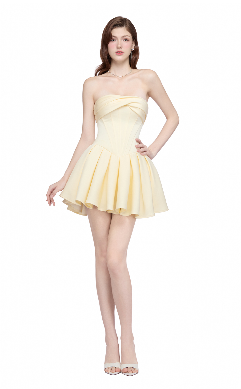 JUBIN ELFIE Dress Ivory