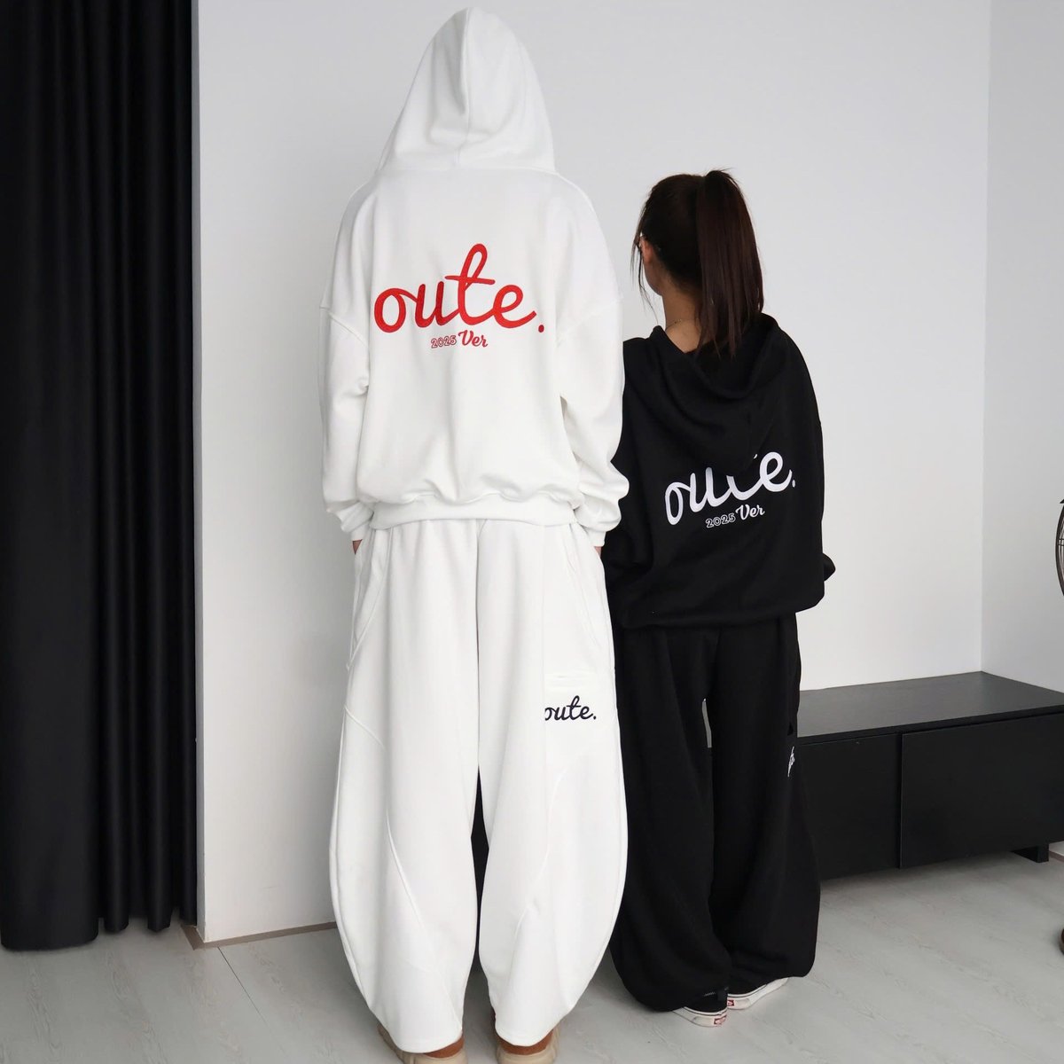 OUTERITY Classic 經典厚款寬褲 360gsm 雙面毛圈布長褲