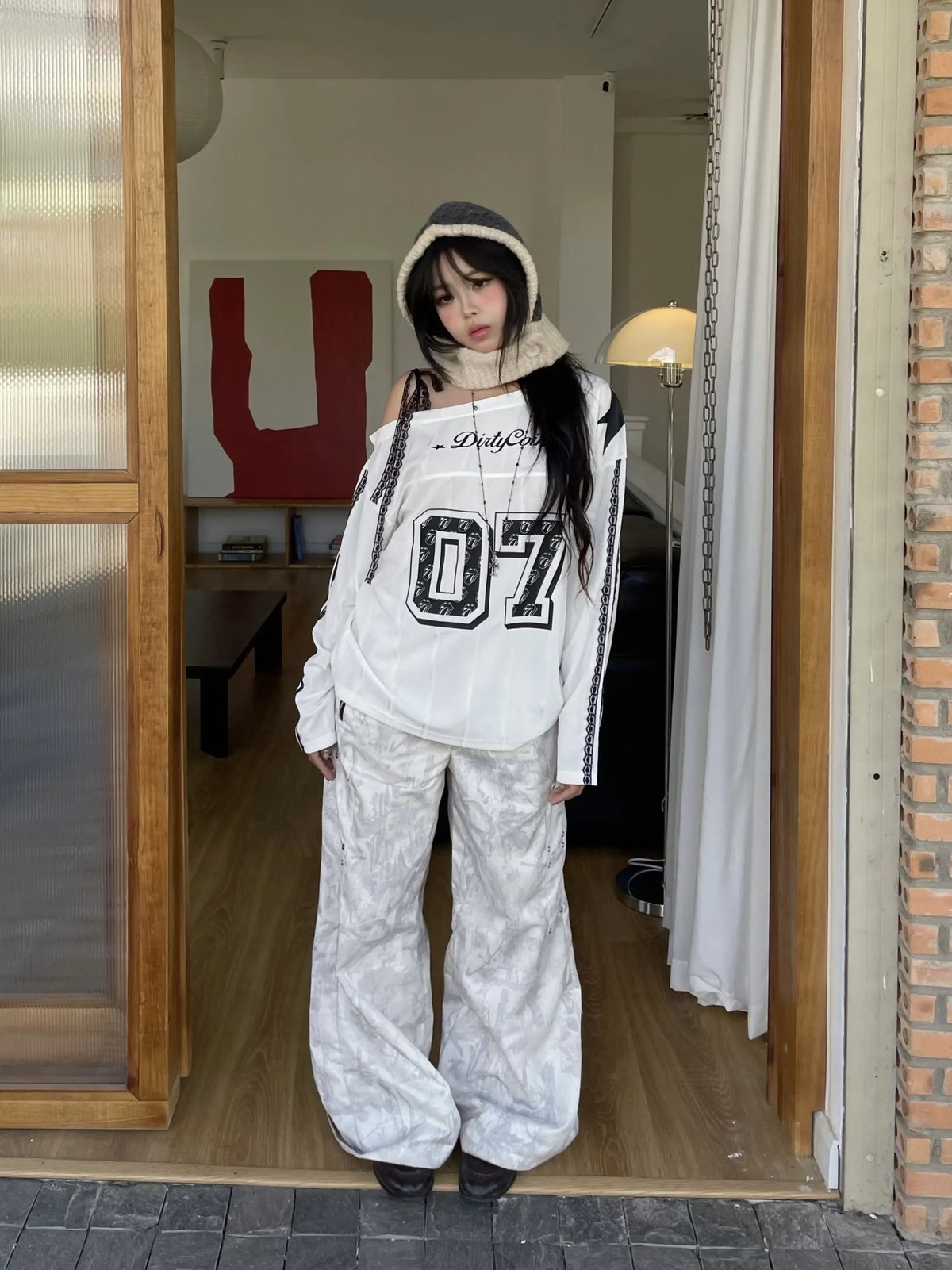 DIRTYCOINS DCxRS Star 07 One Shoulder Long Sleeve Jersey