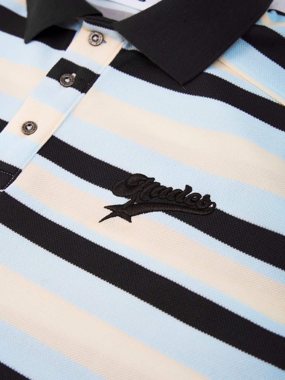 HADES Drift Striped Polo Shirt