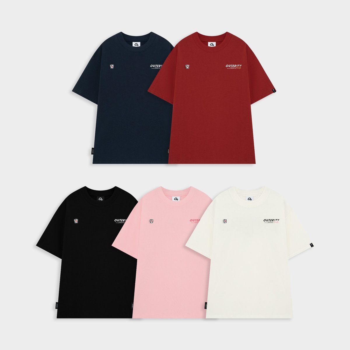 OUTERITY Signature 25 Oversize 印花 T-shirt
