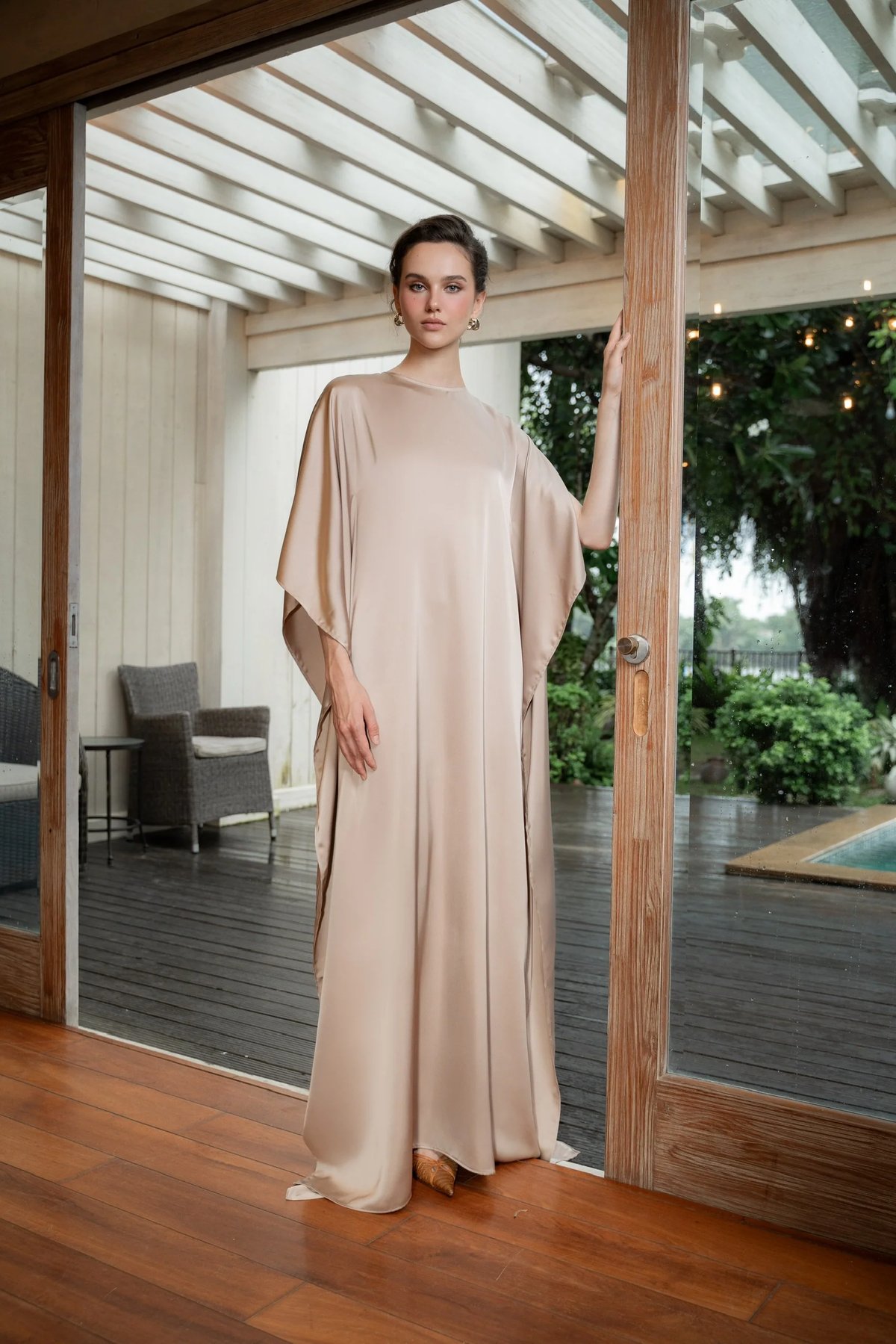 KISSERINE AMANDA Silk Dress