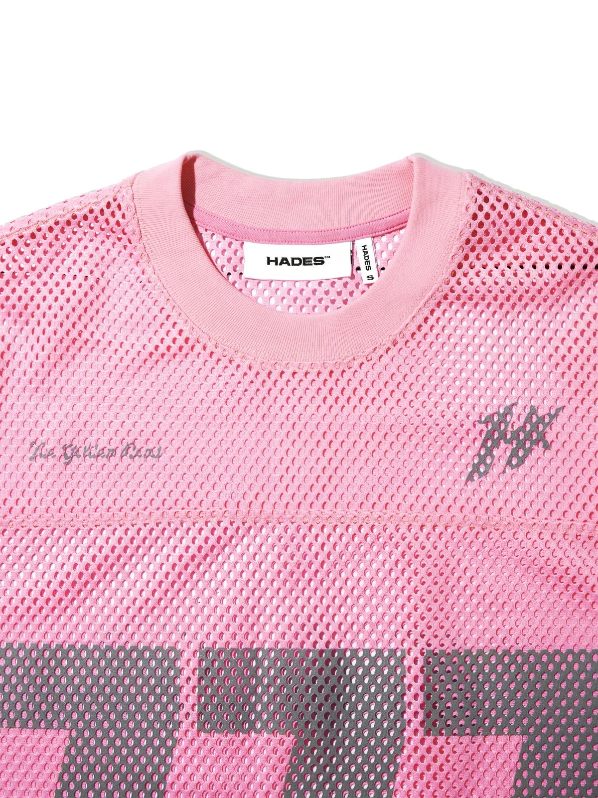 HADES 777 Mesh 網眼運動 T-shirt - 粉紅色