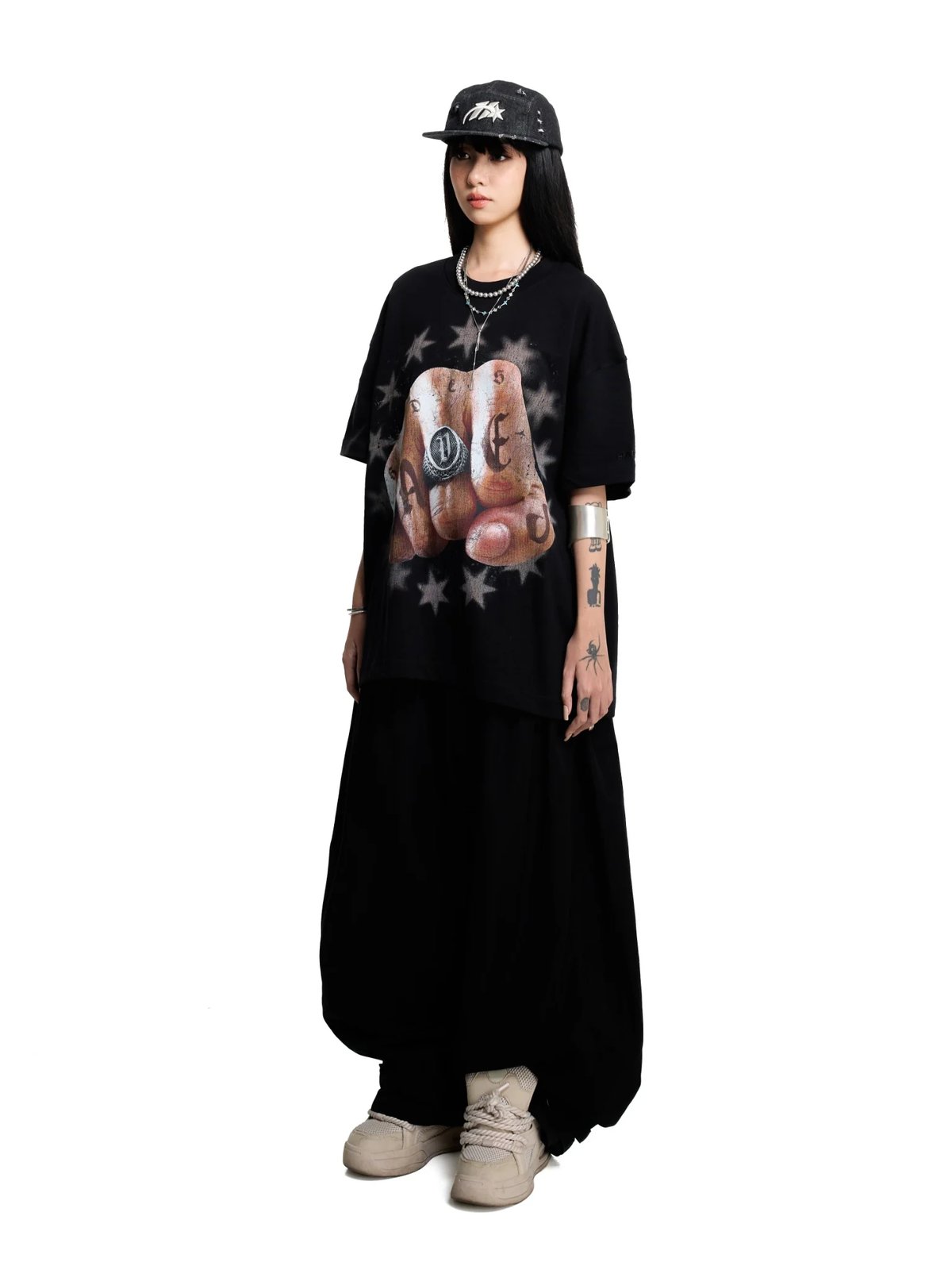 HADES VALOR GRIP TEE 黑底印花圓領短袖 T-Shirt