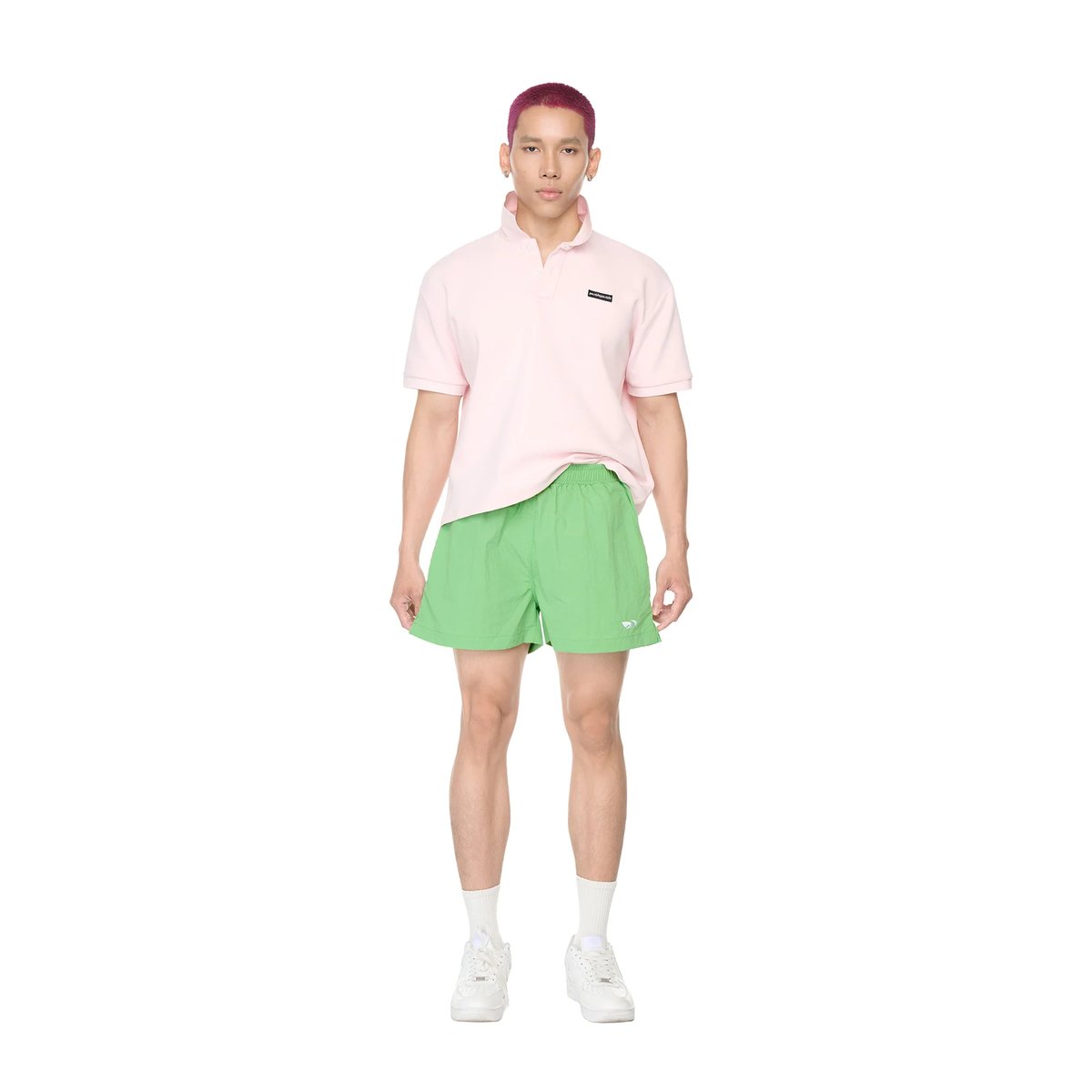 PUSH PUSH PP POP Baggy Wide Leg Shorts