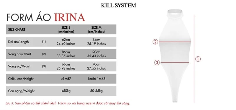 KILL SYSTEM IRINA 吊帶連體衣 顯身材修身設計