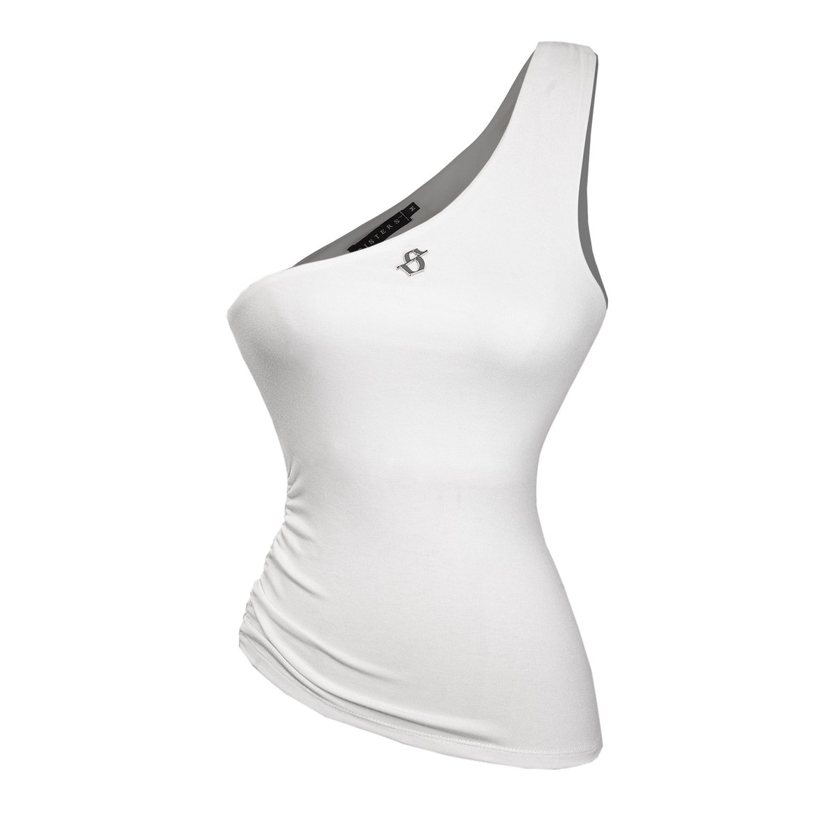 SISTERS Dora One-Shoulder Asymmetric Longline Top