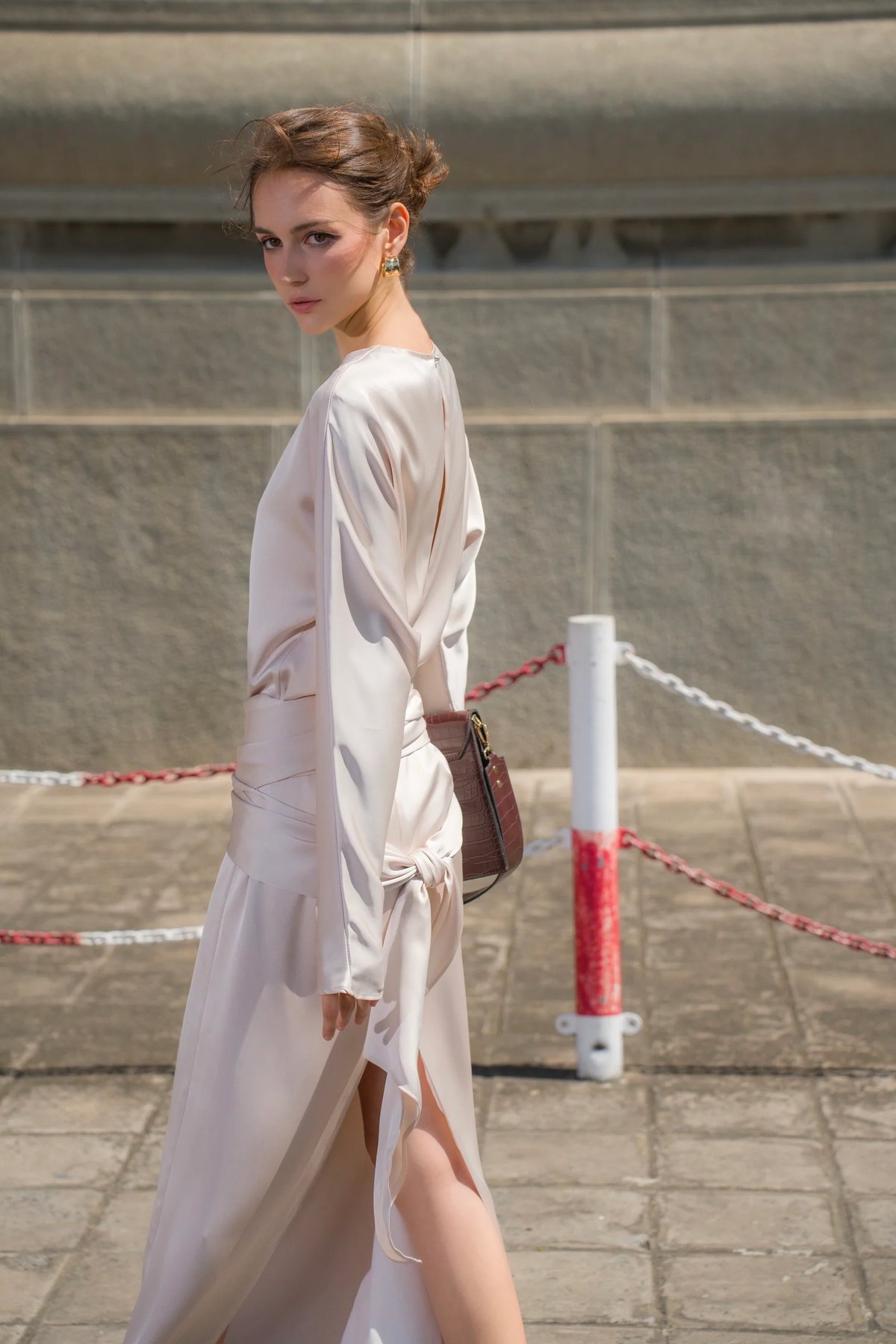 KISSERINE GEMMA Silk Dress