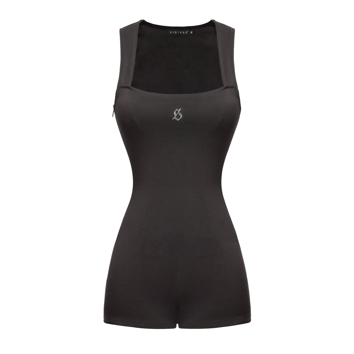 SISTERS Veness Square Neck Halter Romper