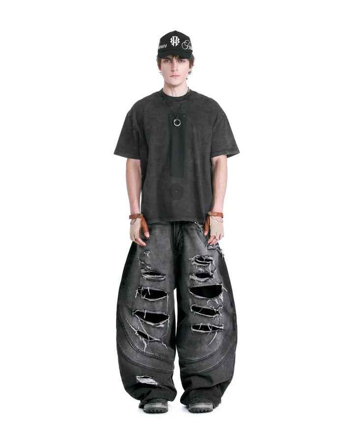 HADES Distressed Denim Jeans