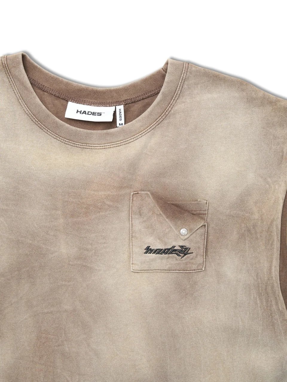HADES Stonewash Tank Top - Brown