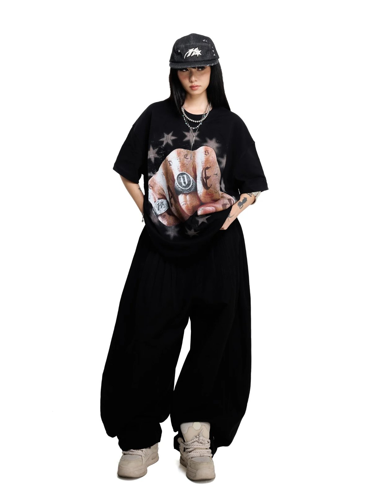HADES VALOR GRIP TEE 黑底印花圓領短袖 T-Shirt