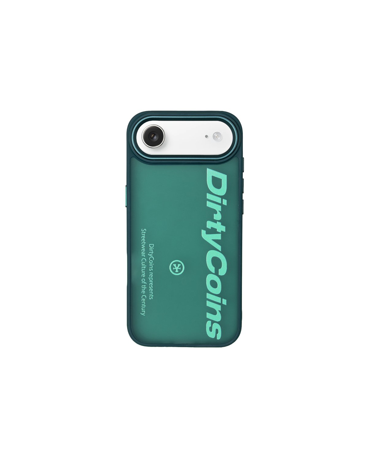DirtyCoins Matte iPhone Case - Logo Type Green