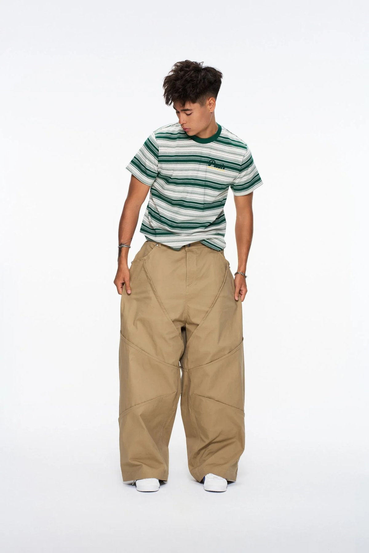 PUSH PUSH K-RAV Khaki 工裝褲