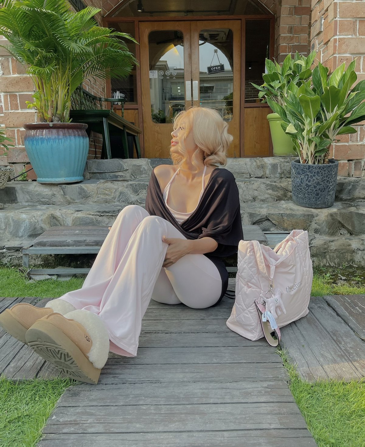Yoko Batwing Top