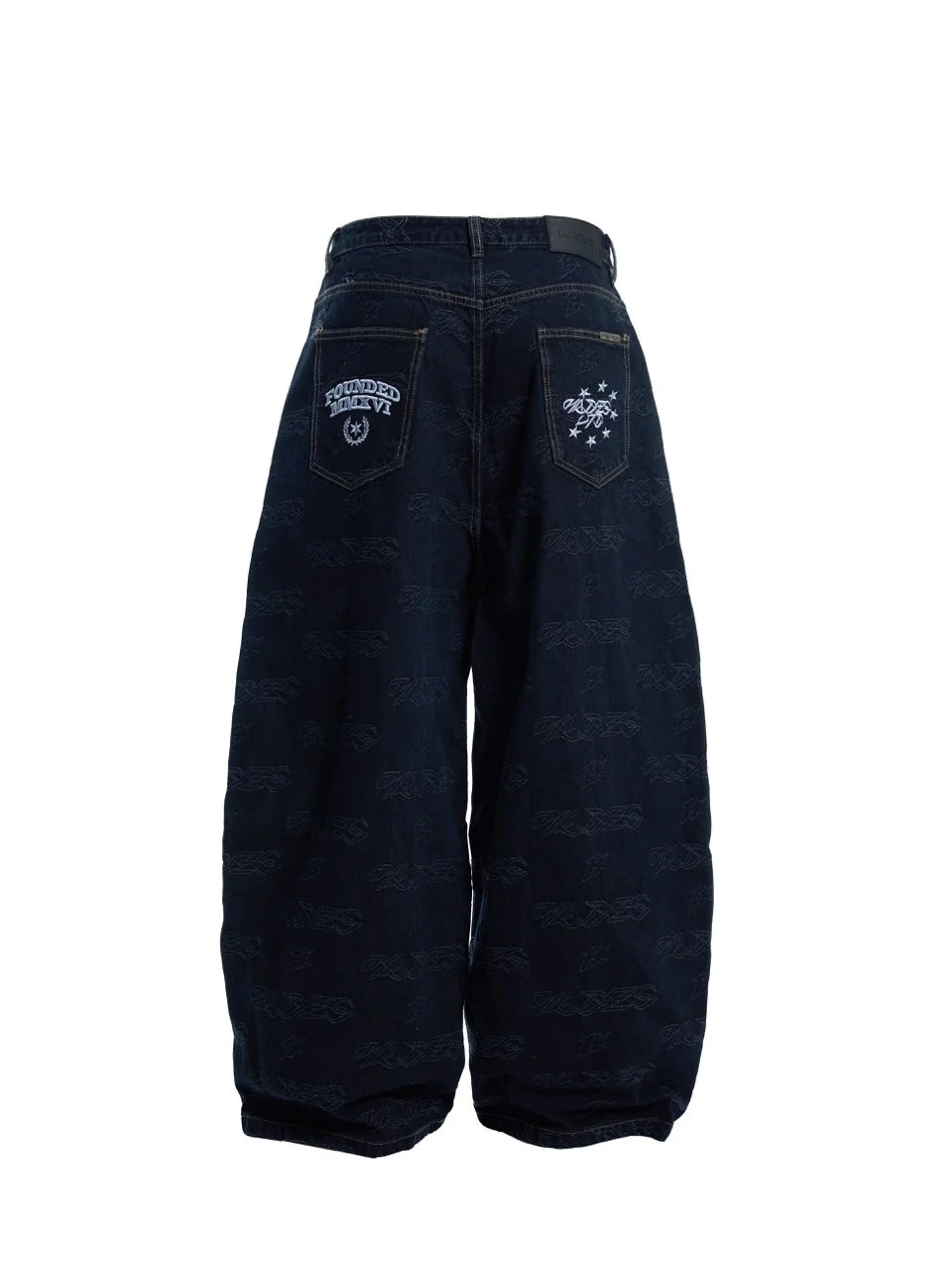 HADES Repeat Script Loose Fit Jeans