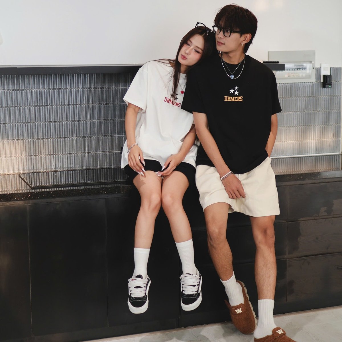 OUTERITY Tri-Star Boxy Fit T-Shirt