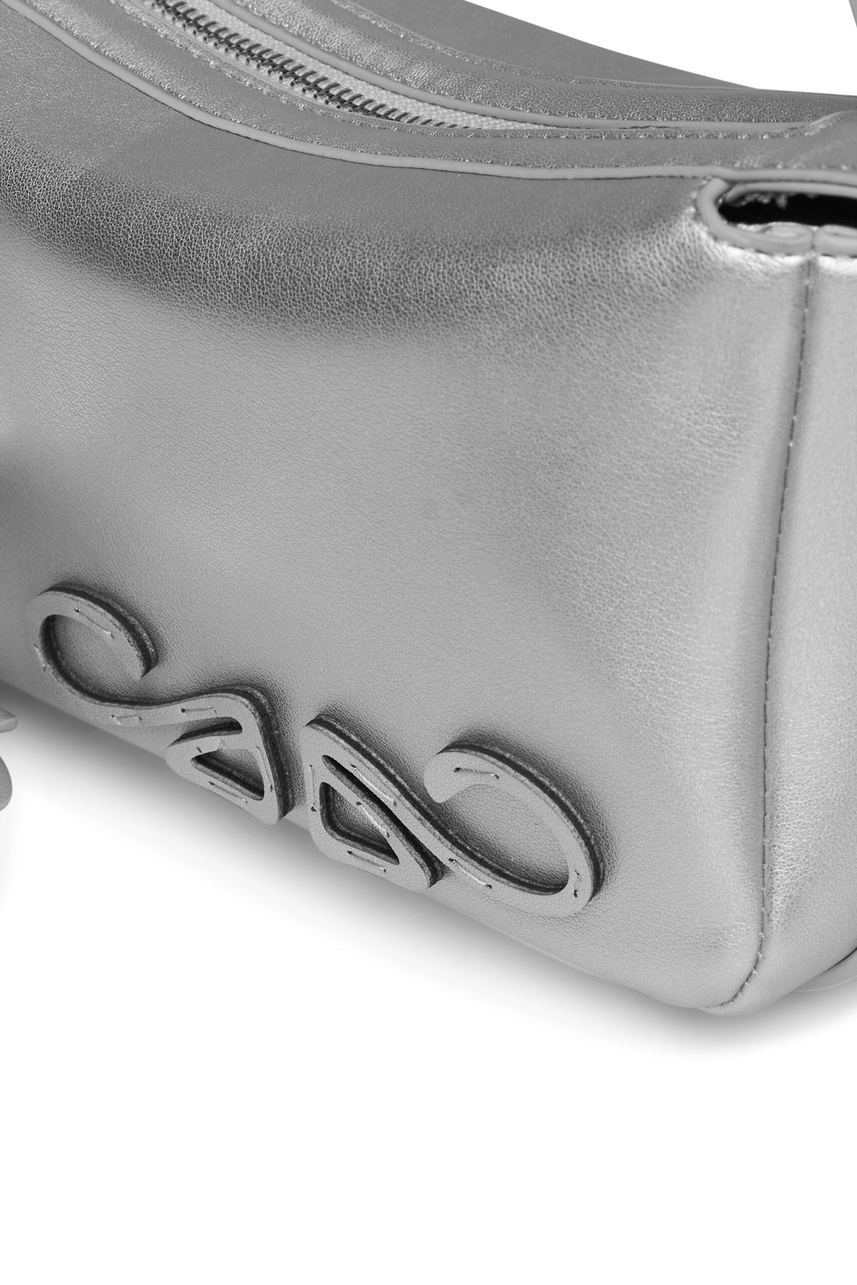 DEAR JOSÉ SPRING TUNE Slouchy Hobo Bag in Silver