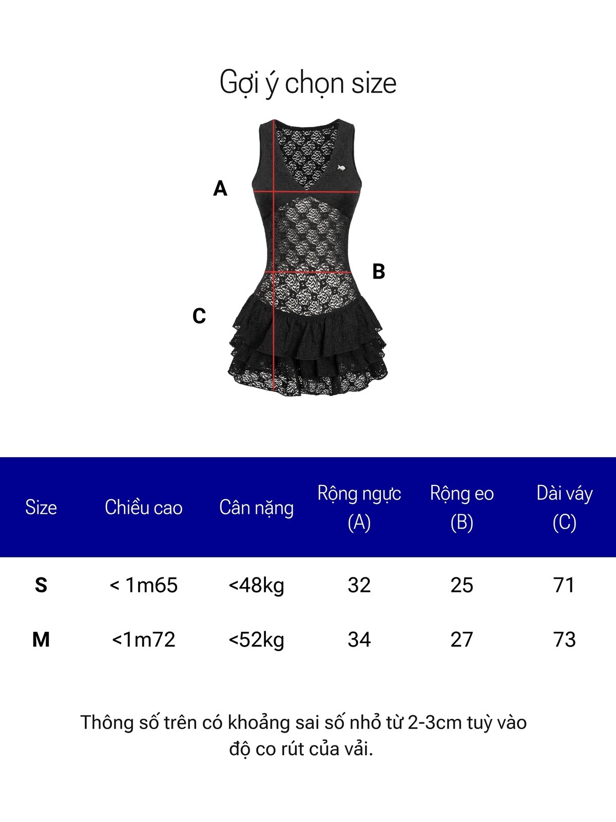 DKMV Jia Dress Lace Tiered Ruffle Mini Dress