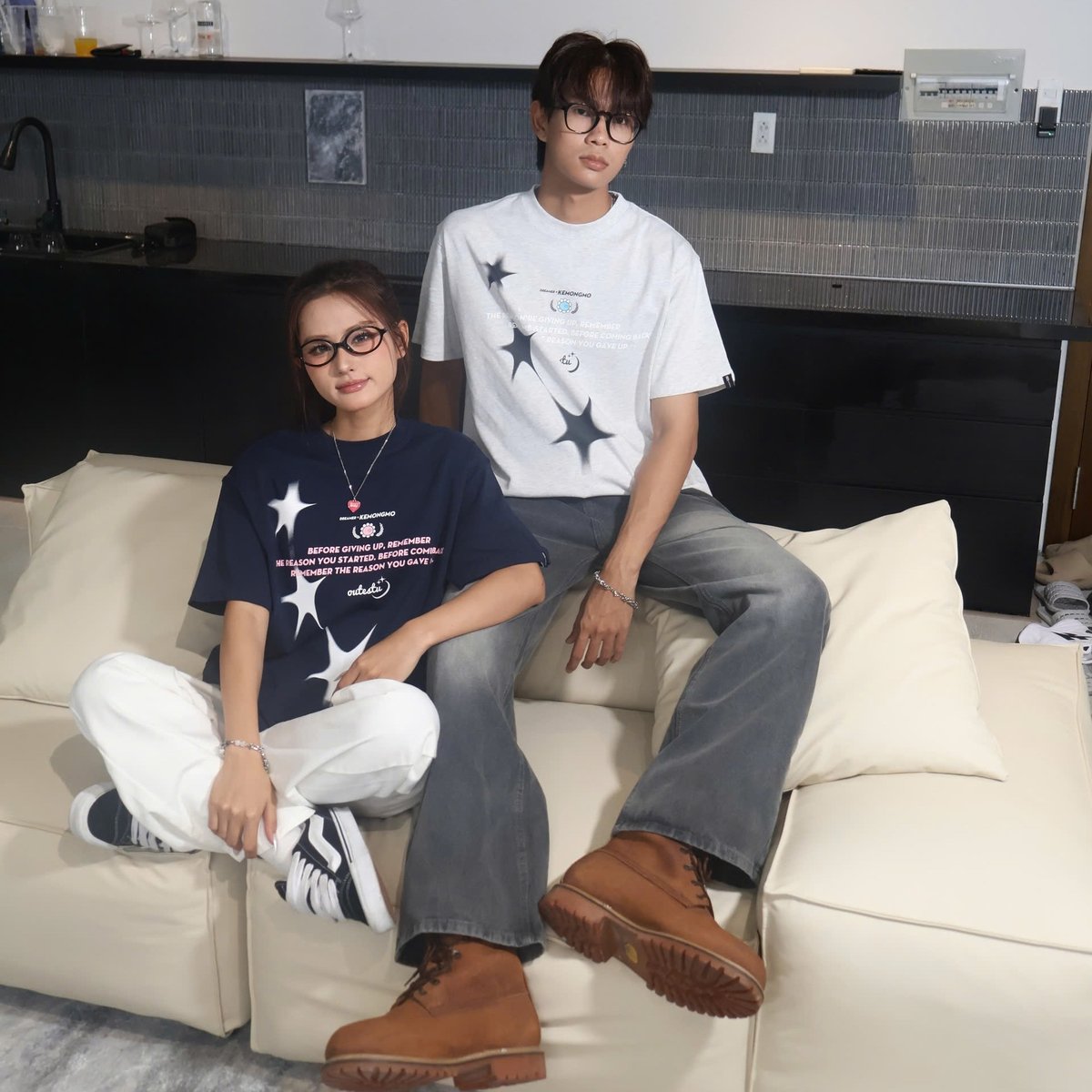 OUTERITY Glow Boxy 版型 短袖 T-shirt
