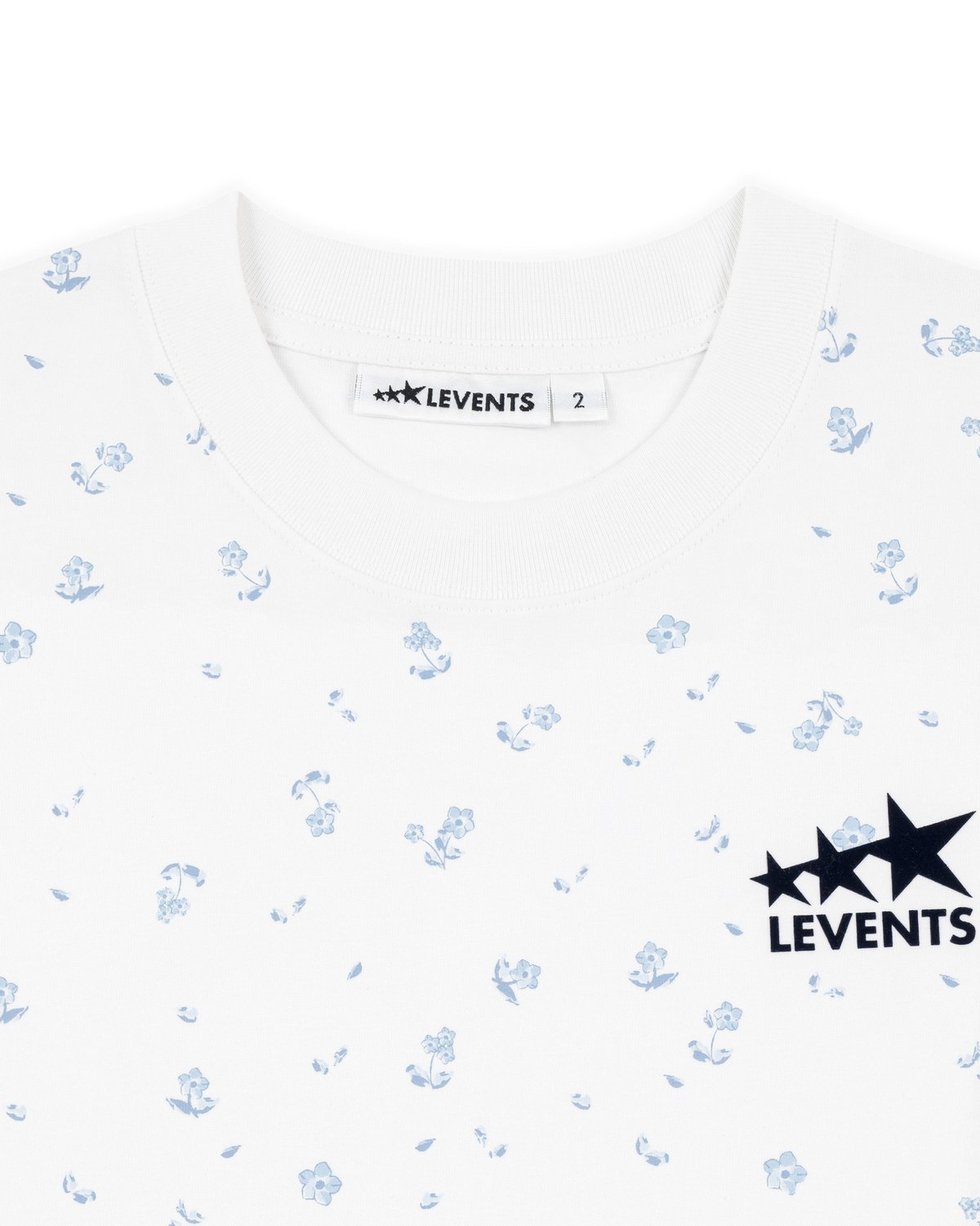 Levents® Forget Me Not 半寬鬆印花 T-shirt