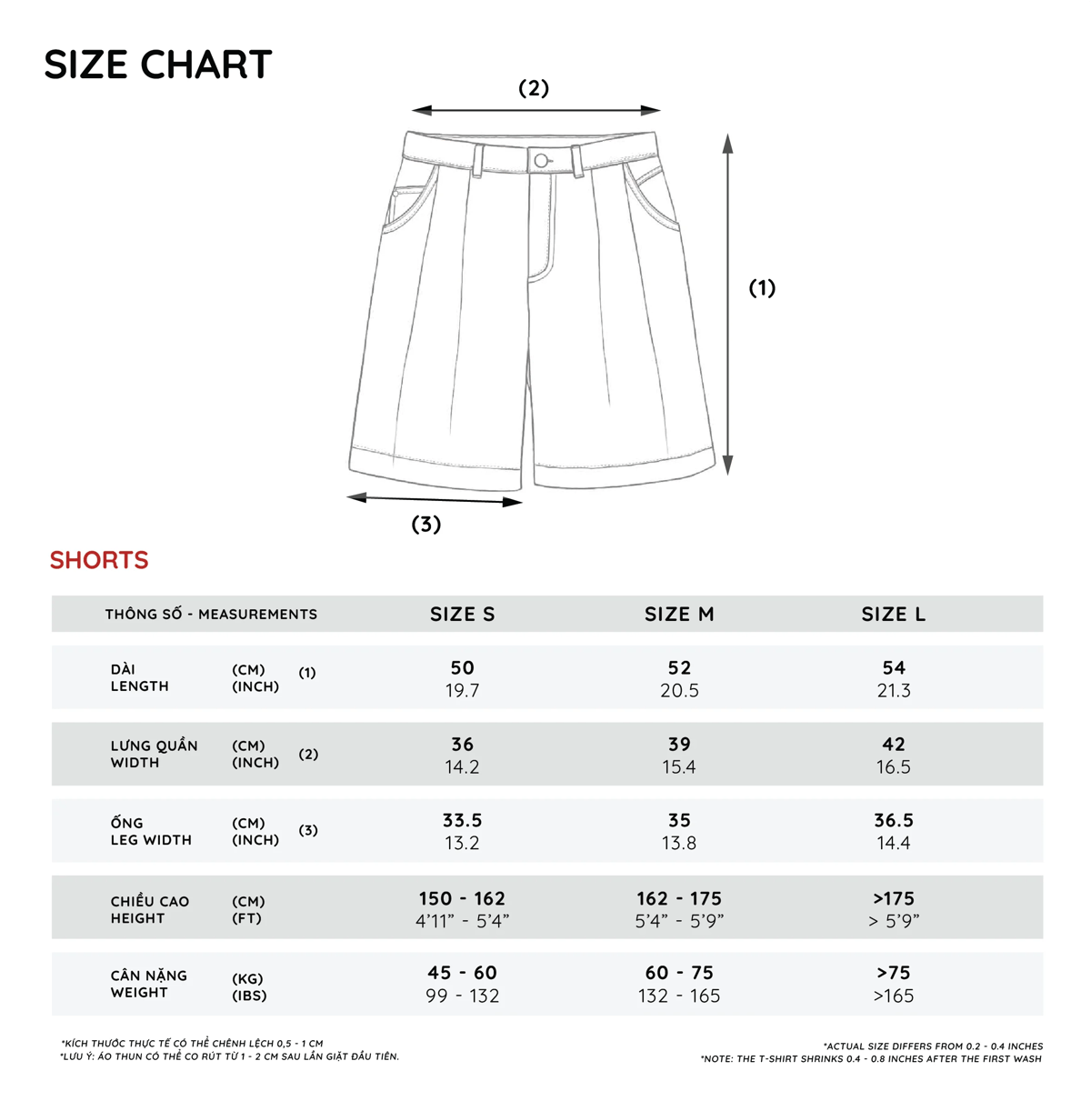HADES Pleated Casual Shorts - Black