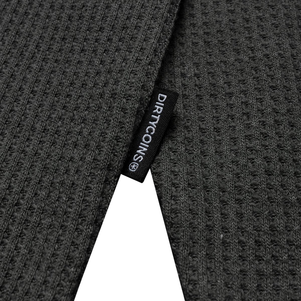 DIRTYCOINS Waffle Script 長袖 T-shirt