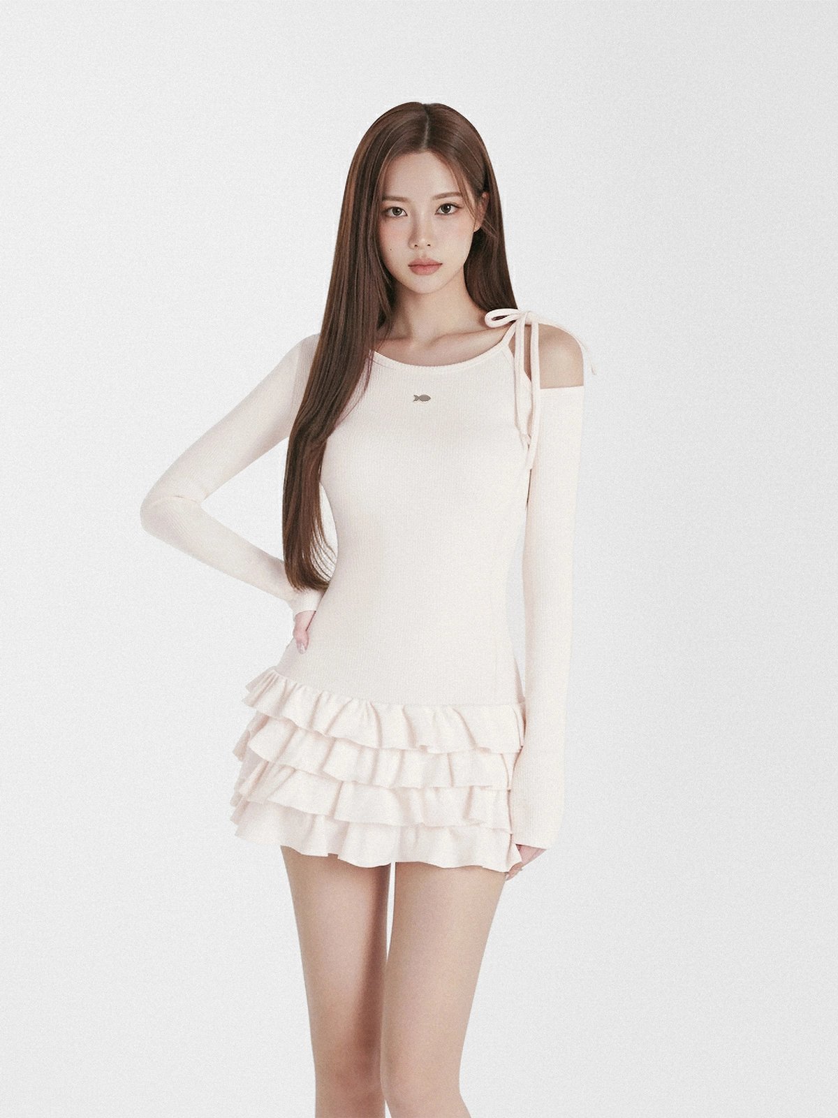 DKMV Oceanic Dress - Cream