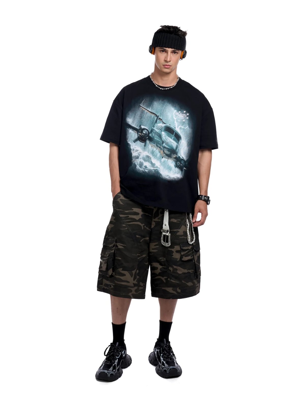 HADES Storm Rider 印花圖案 T-shirt