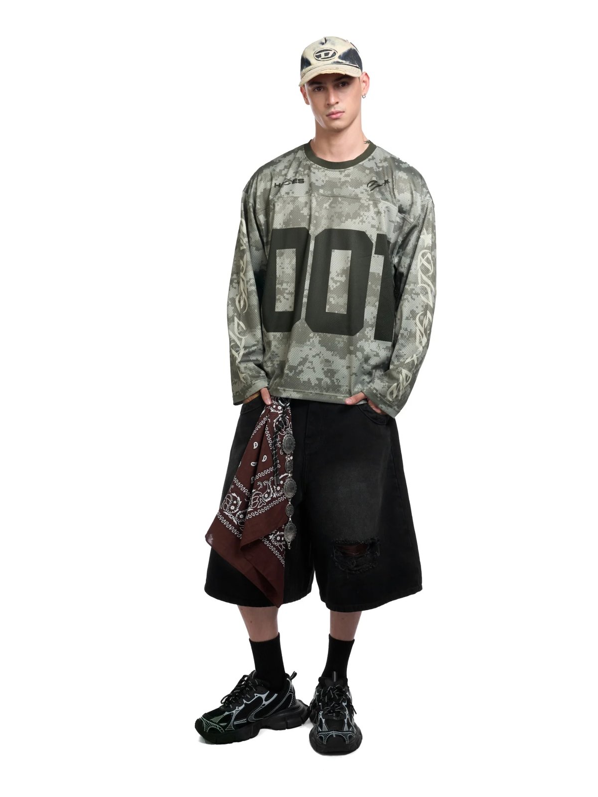 HADES 001 CAMO LONGSLEEVE JERSEY
