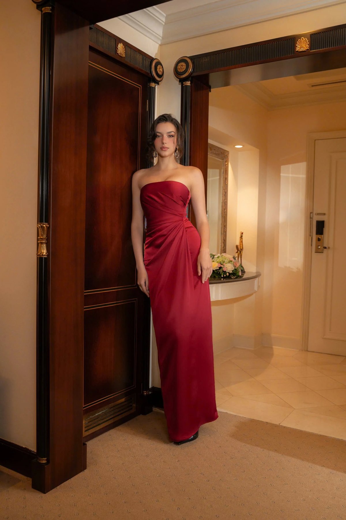 KISSERINE Jenny Silk Dress