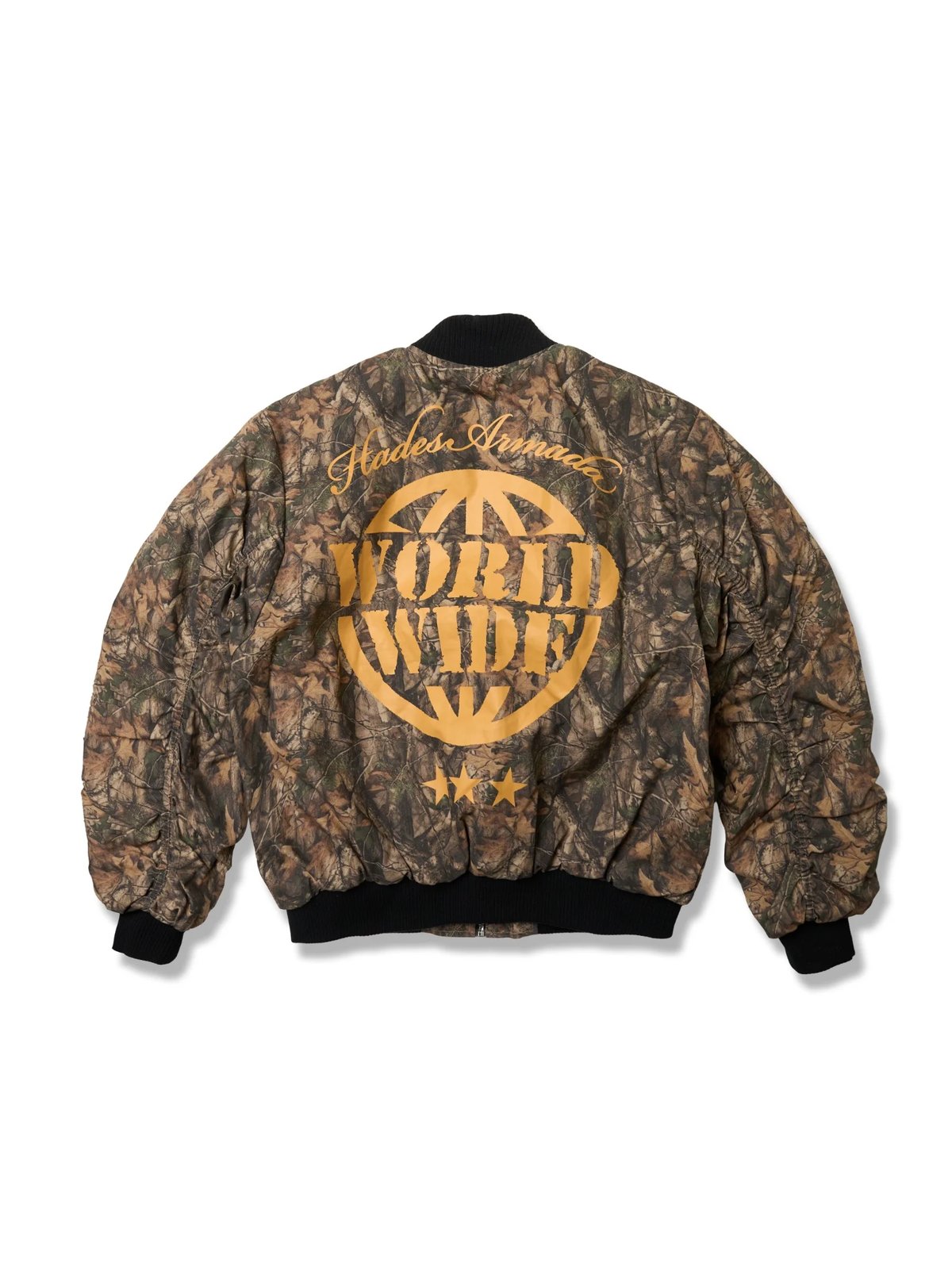 HADES Camo 迷彩蓬鬆飛行夾克