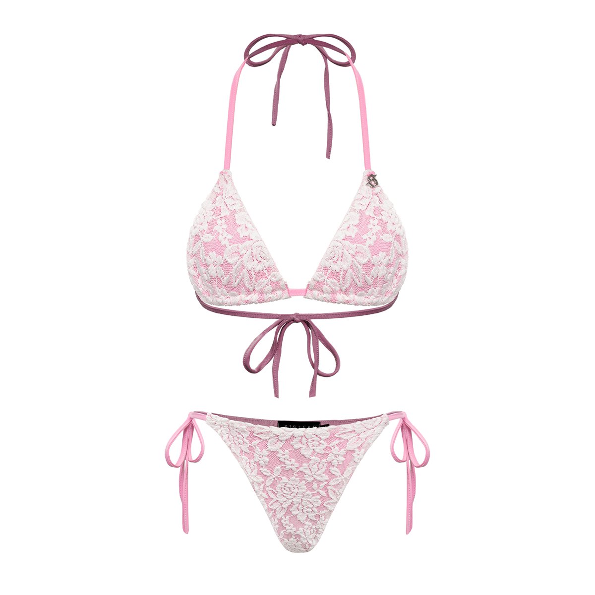 SISTERS Margaret Lace Tie-up Two-Piece Bikini