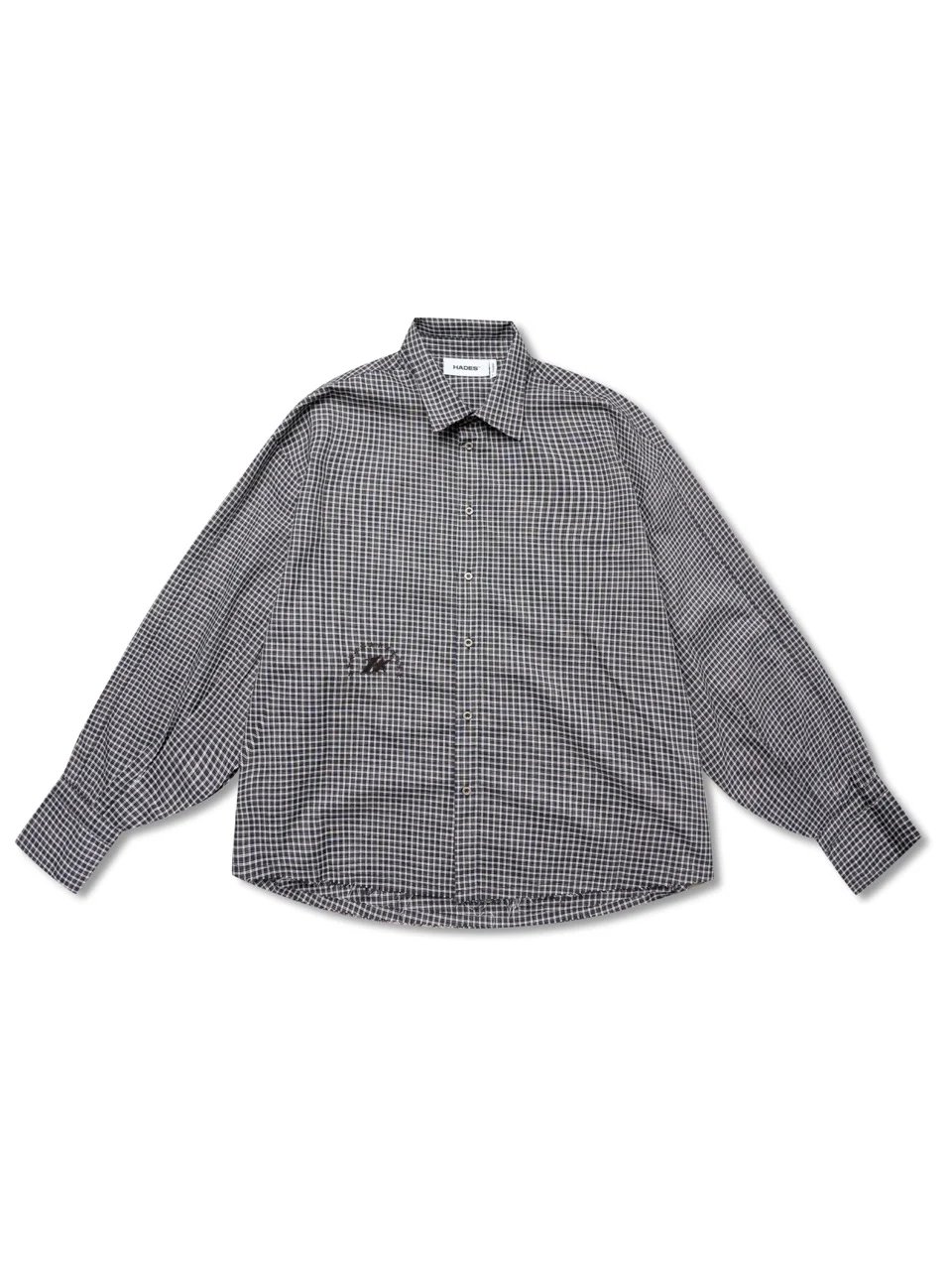 HADES Threadline Long Sleeve Striped Shirt - Black