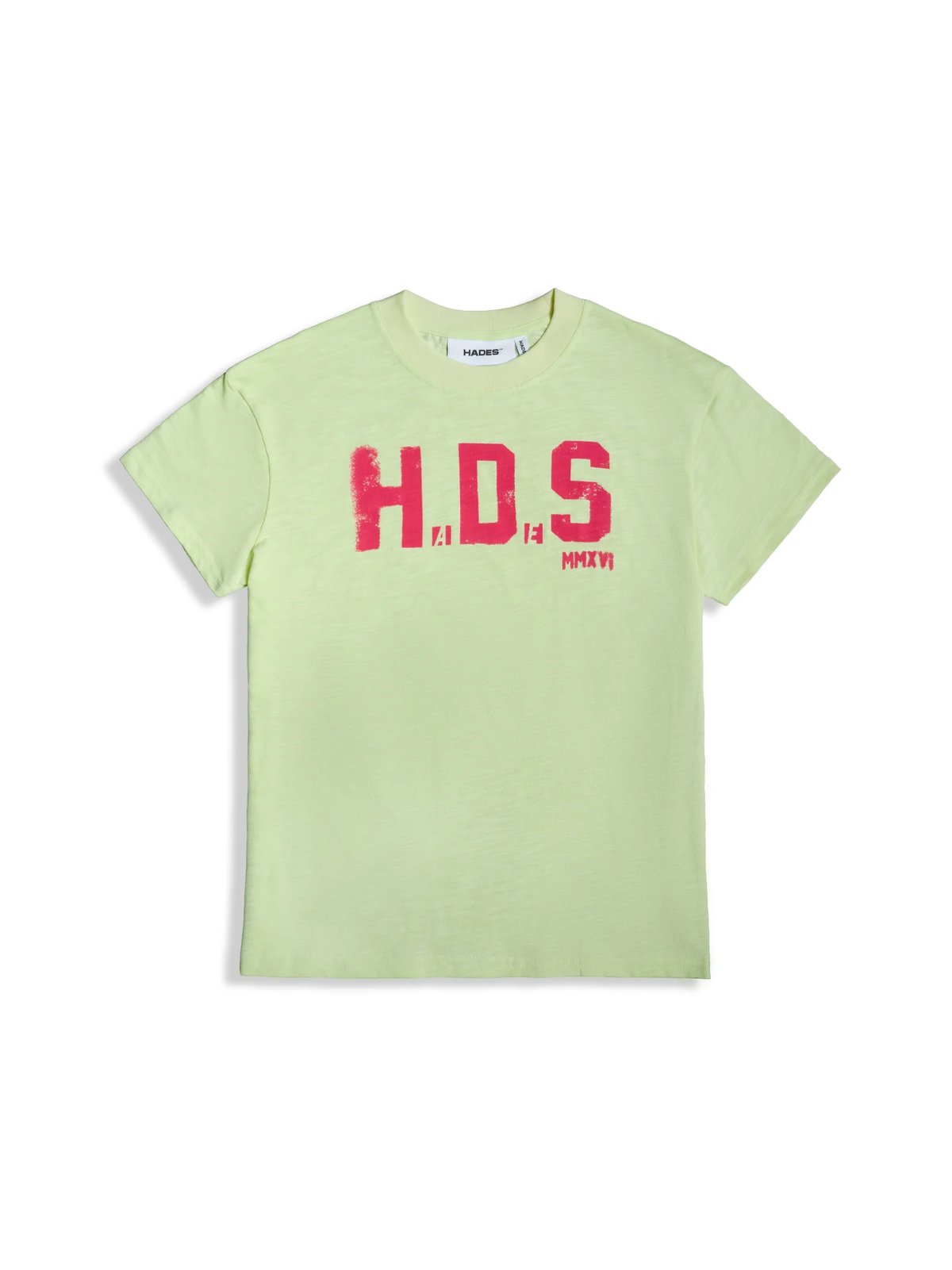 HADES ARCHIVE BABY TEE - LIME GREEN