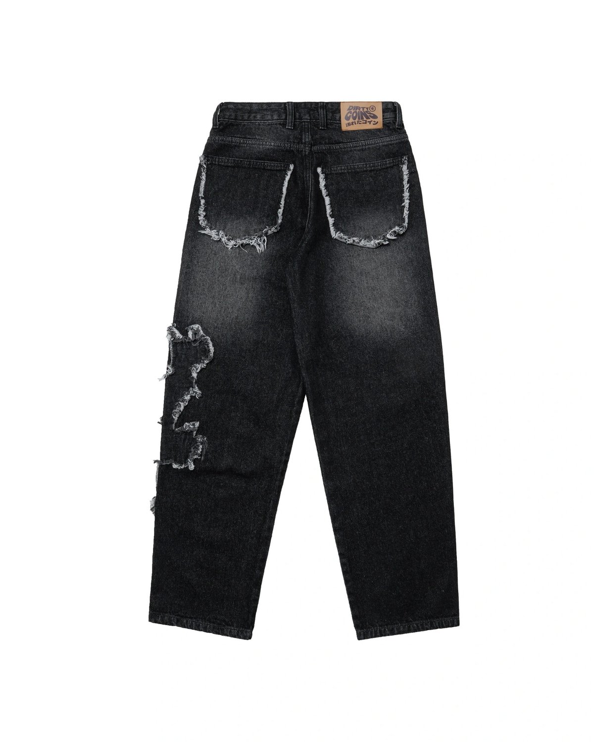 DIRTYCOINS Wash Flame Denim Pants