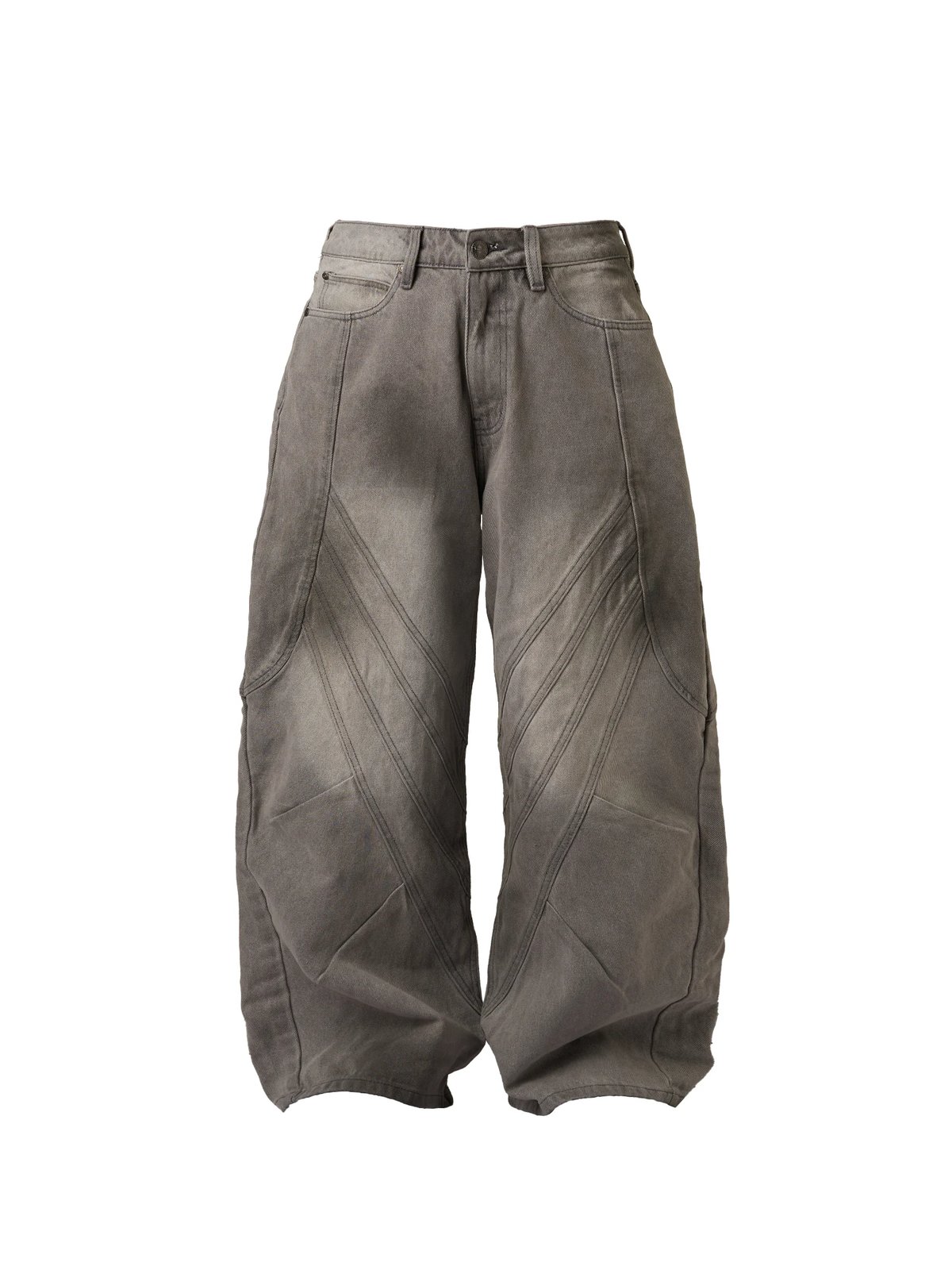 HADES Crisscross Wash Jeans