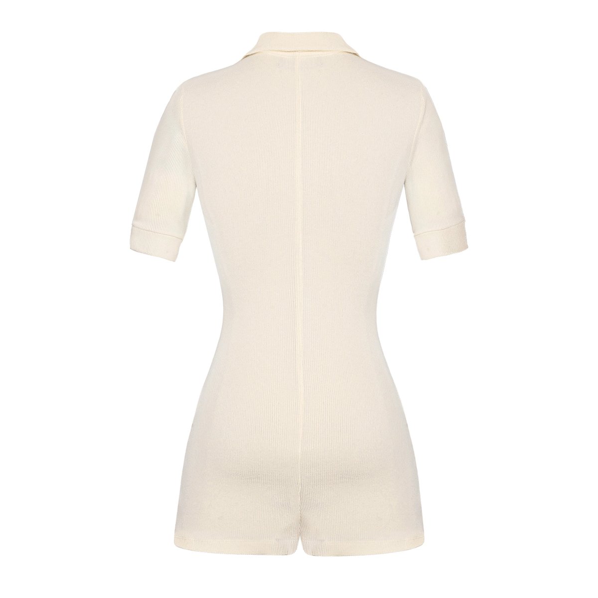 SISTERS Camill Button-Down Collar Romper