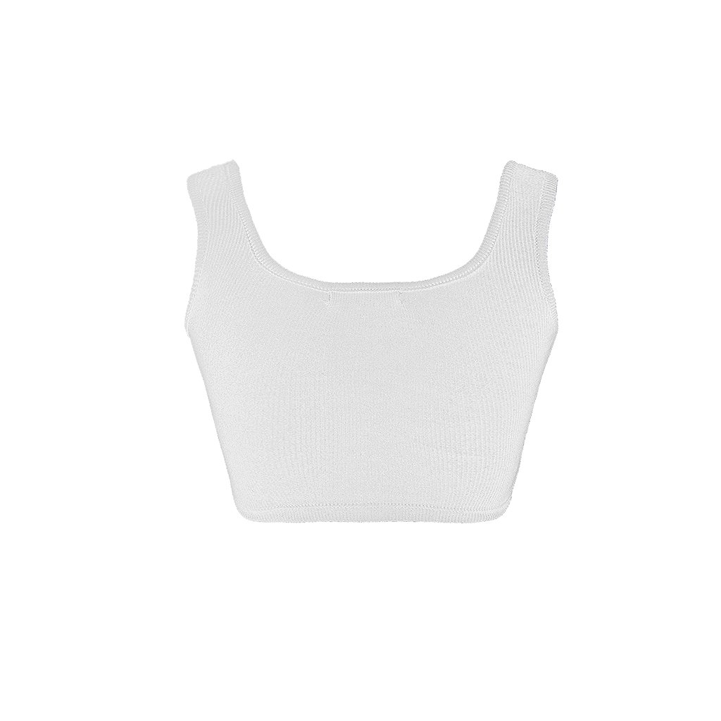 SISTERS Lendi Wide Strap Ribbed Croptop