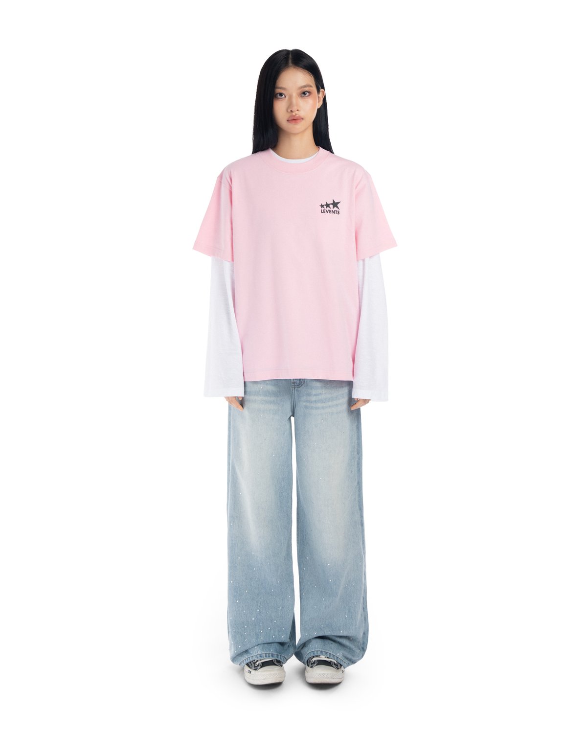 Levents® Signature Logo 半寬鬆版型 T-shirt