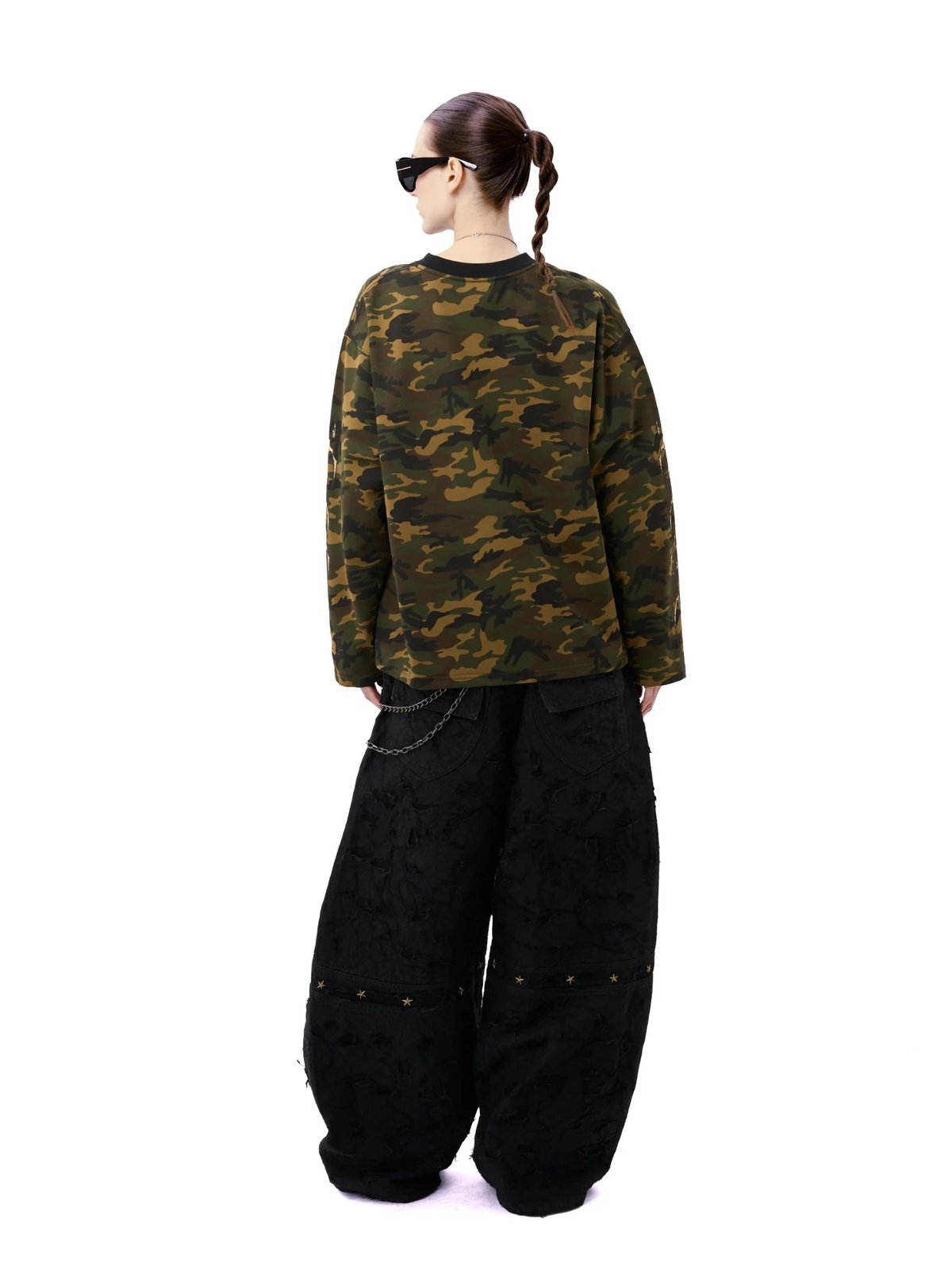 HADES Trooper Camo 長袖印花 T-shirt