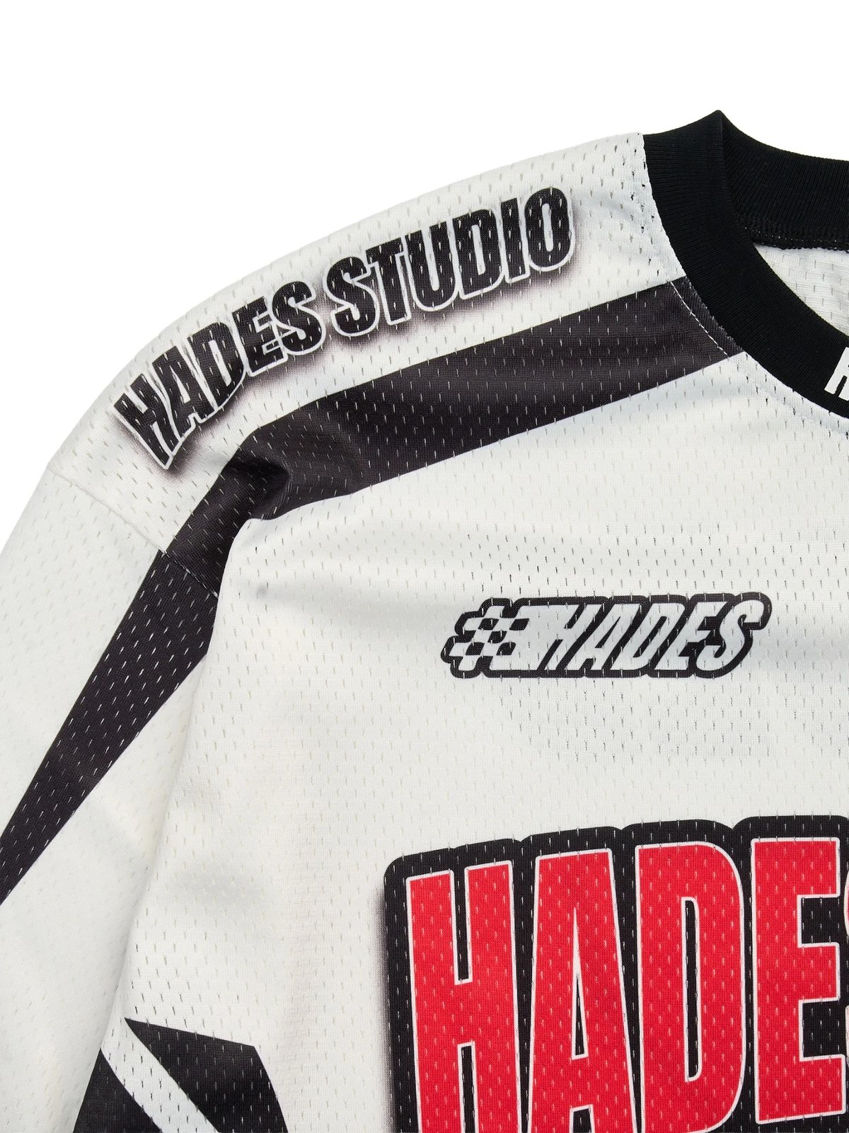 HADES Racing Team 賽車風格印花長袖上衣
