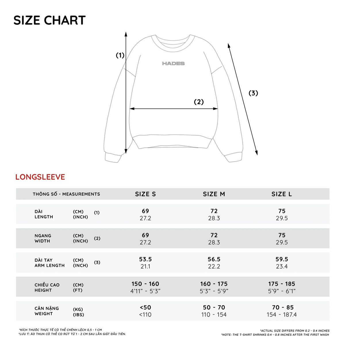 HADES OG Sweater - Grey