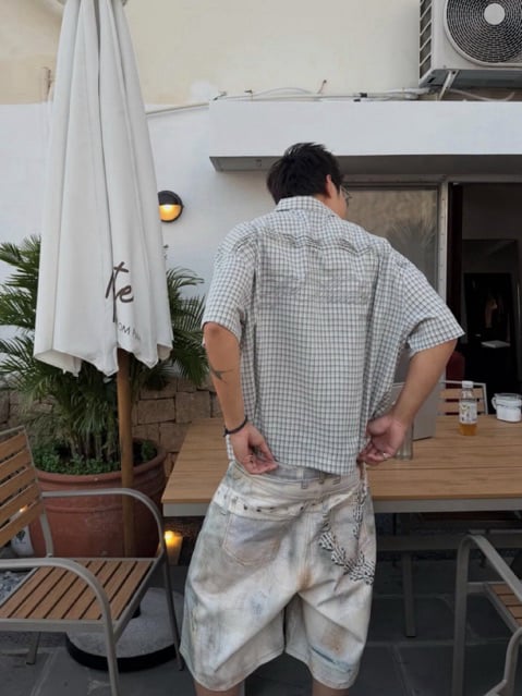 Normad Denim Shorts Hades