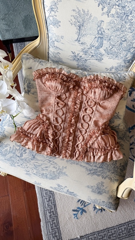 THAOBIBI Chiffon Bustier Tube Top