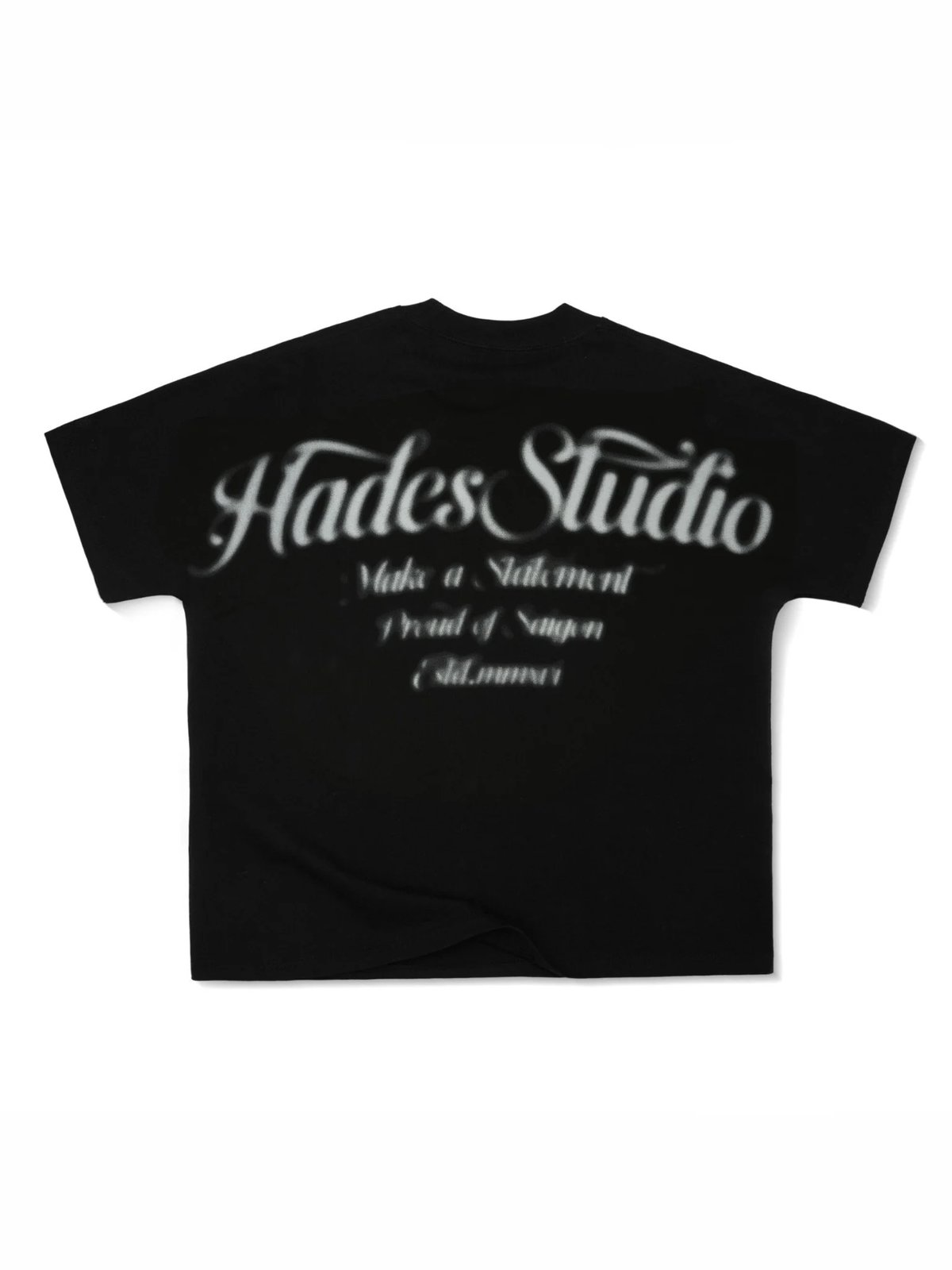 HADES Blackout Typography Graphic Tee