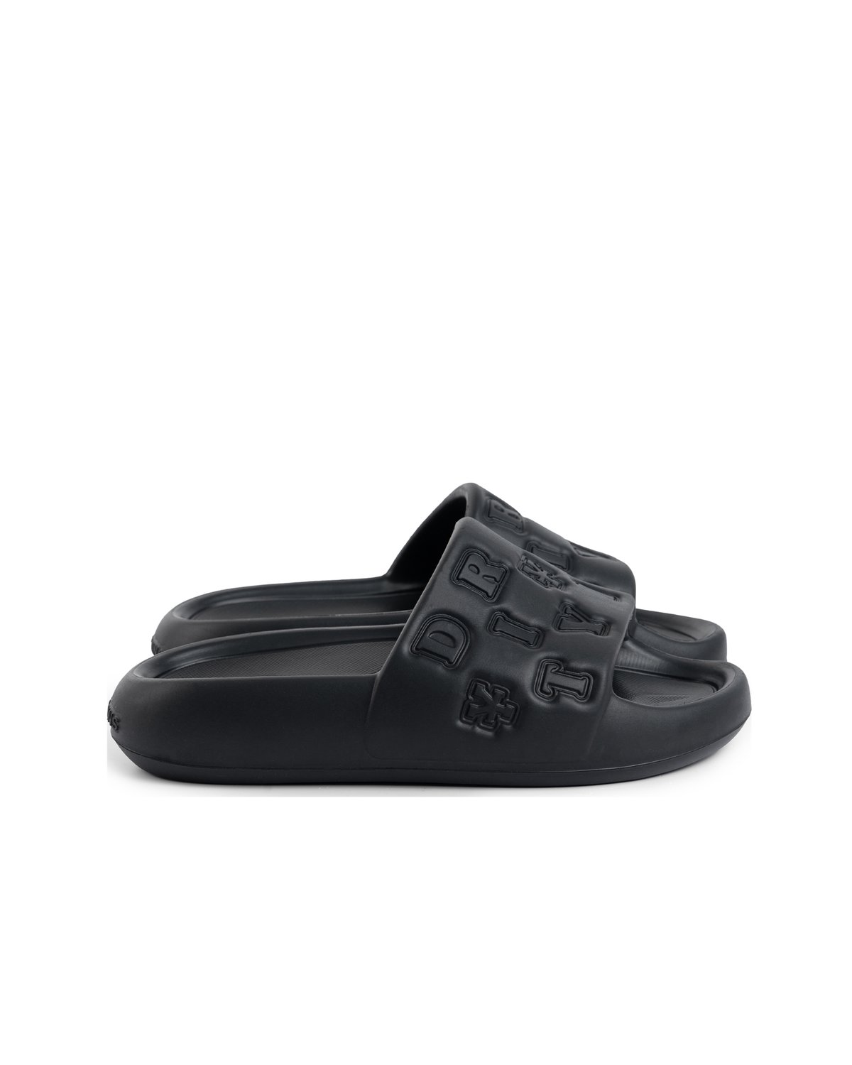 DirtyCoins Embossed Slides 壓紋運動拖鞋
