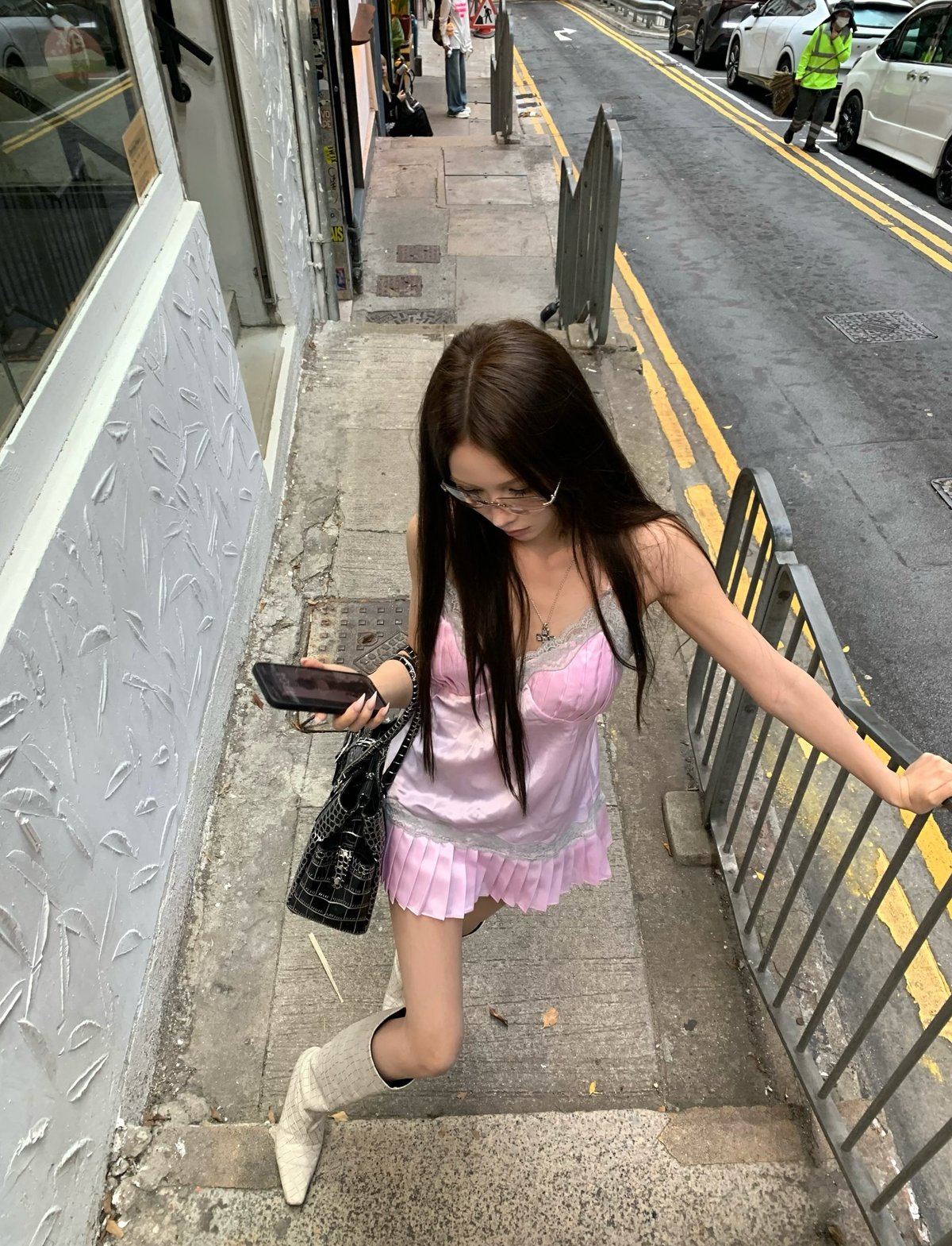 Bandarsaya Chloe 閃亮翅膀露背連身裙