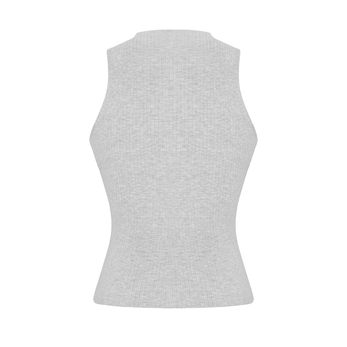 DKMV Karen High Neck Knit Tank Top