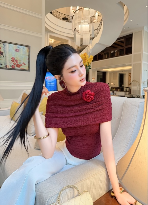 THAOBIBI 吊帶配披肩上衣